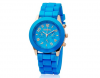 GENEVA Women's Round Dial Analog Display Stylish Wrist Watch with Adjustable Strap (Blue) M.