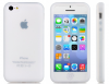 Solid Color Silicone Case for iPhone 5C (White)